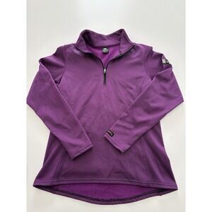 Women's Kerrits Equestrian 1/4 Zip Pullover Purple SZ M